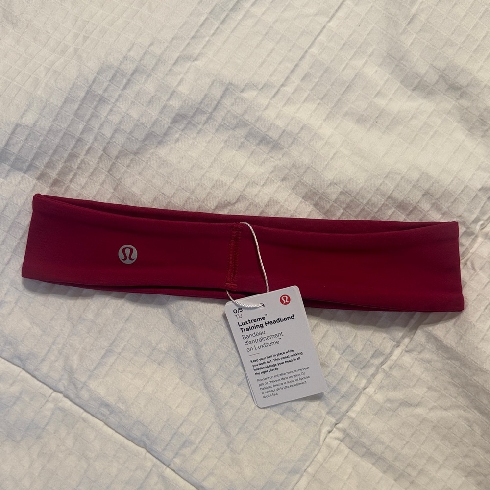 lululemon athletica Red Headband